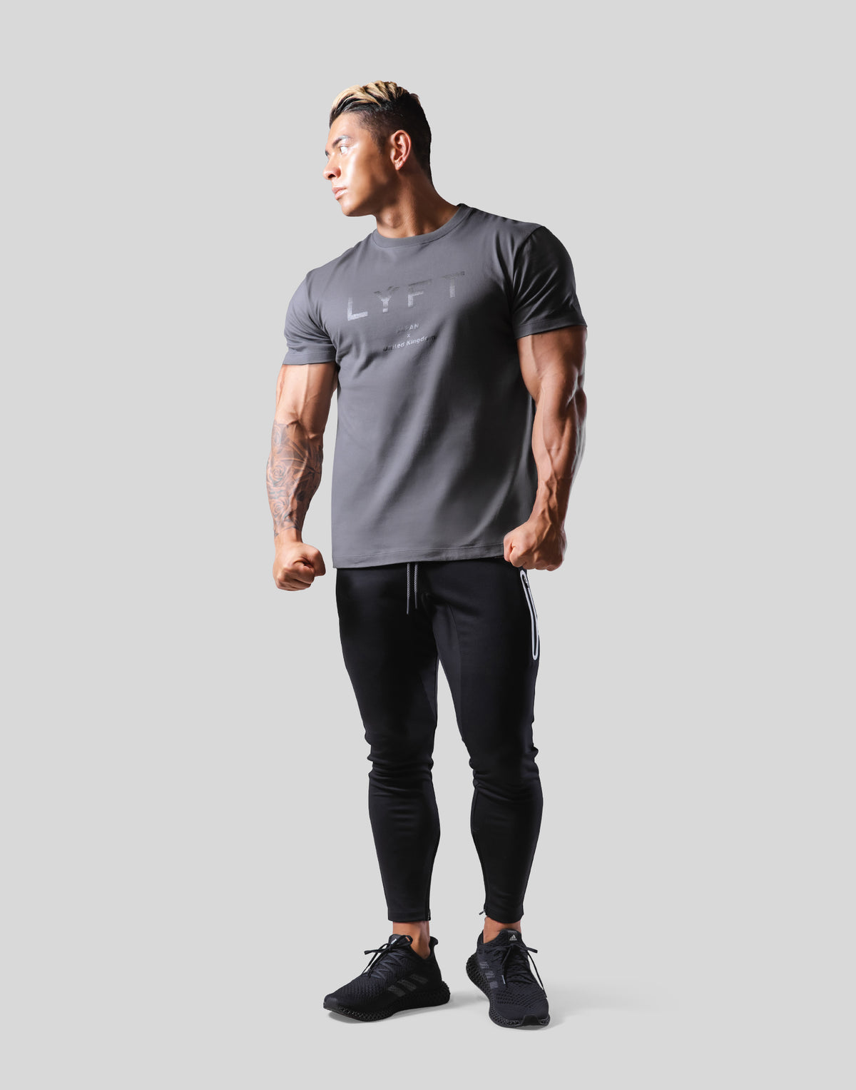 LÝFT  Standard T-Shirt - D.grey