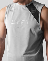 Shoulder Pattern Emblem No Sleeve - Grey