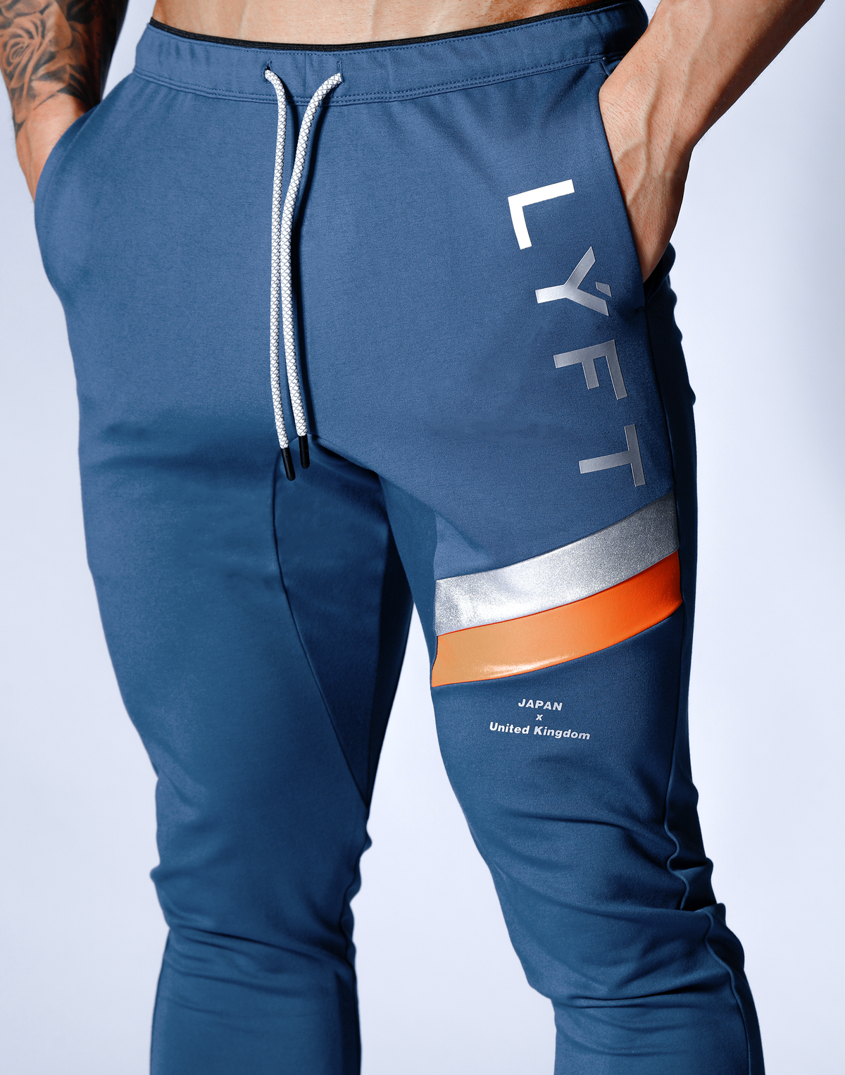 LYFT(リフト)トレーニングウェア/パンツ:Stripe Pants - Navy – LÝFT