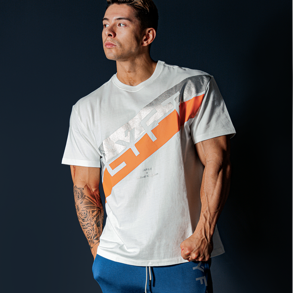 LYFT(リフト)トレーニングウェア/T-シャツ:Stripe Big Size T-Shirt LYFT(リフト)トレーニングウェア/T-シャツ:Stripe Big Size T-Shirt