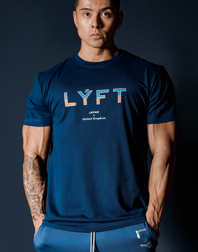 新規開店『新品　未使用』LYFT リフト 新作　完売品 Tシャツ M Tシャツ/カットソー(半袖/袖なし)