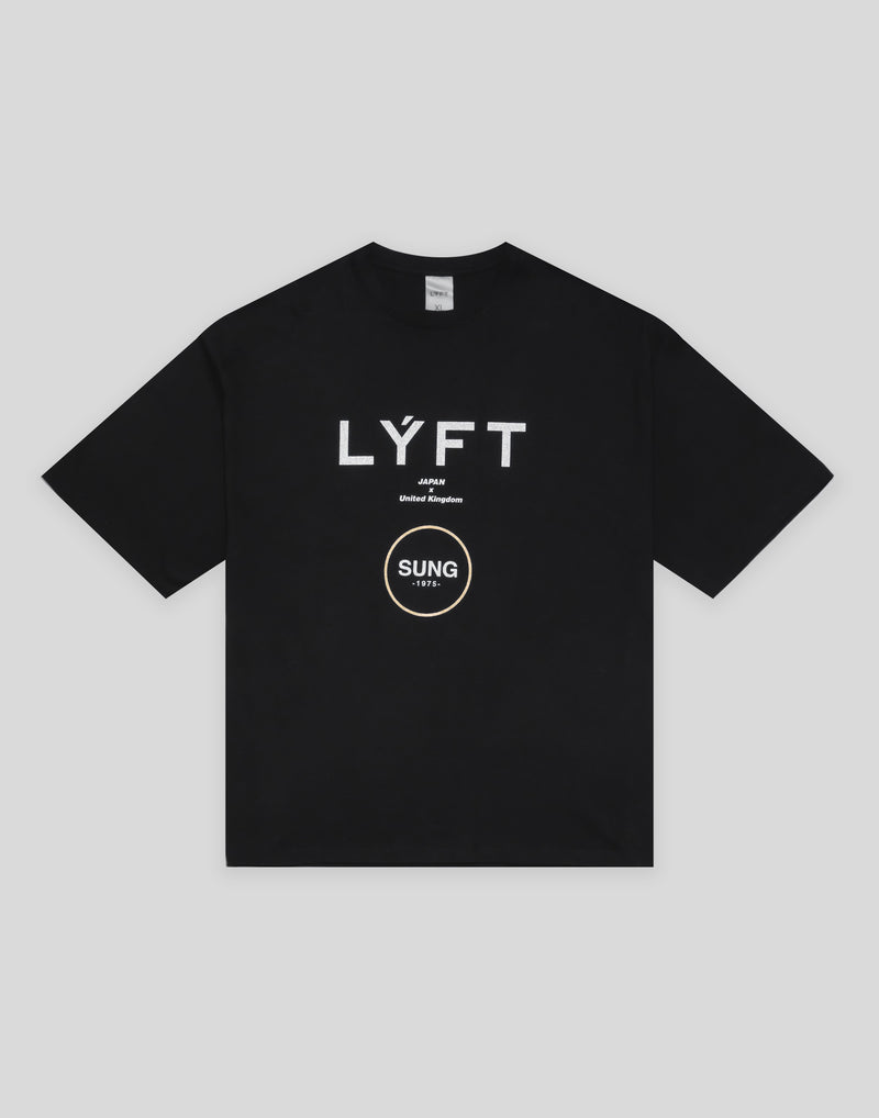 LÝFT x SUNG Big T-Shirt - Black