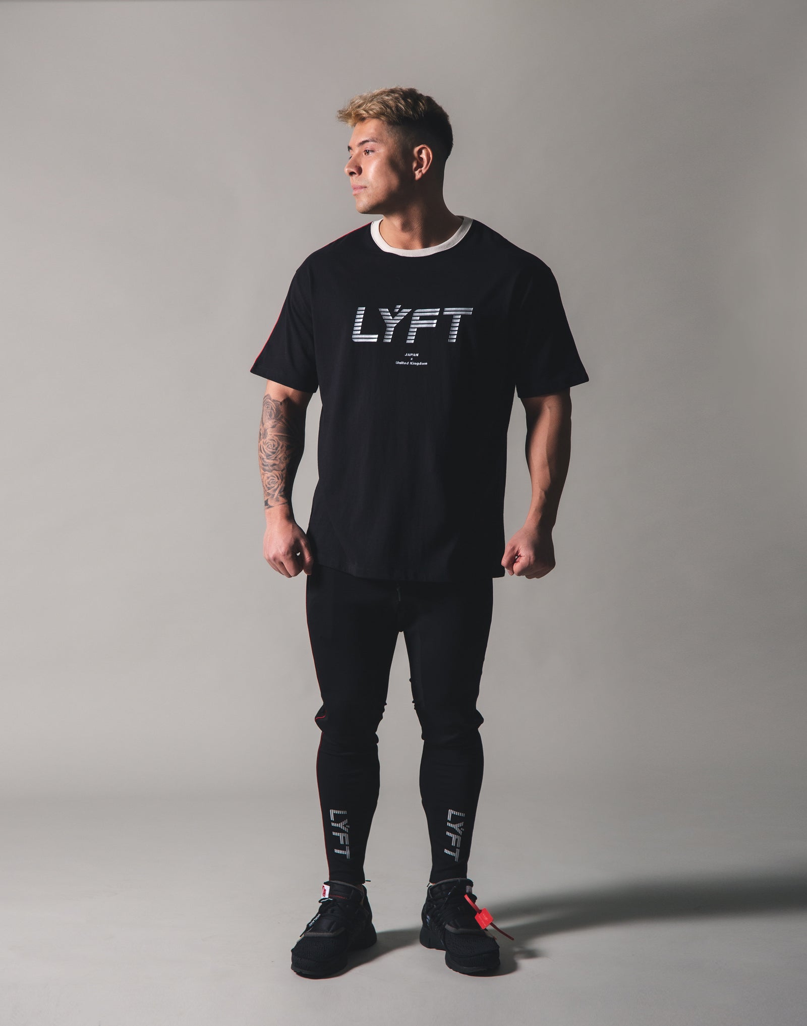 Piping Big T-Shirt - Black – LÝFT