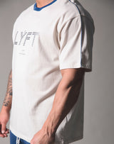 Piping Big T-Shirt - Off White