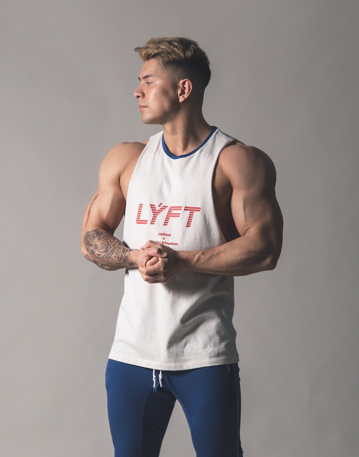 Drop Shoulder Tanktop - Off White