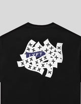 LÝFT × XXX Limited Graphic Big T-Shirts - Black