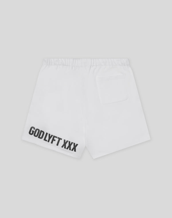 LÝFT × XXX Limited Sweat Shorts - White