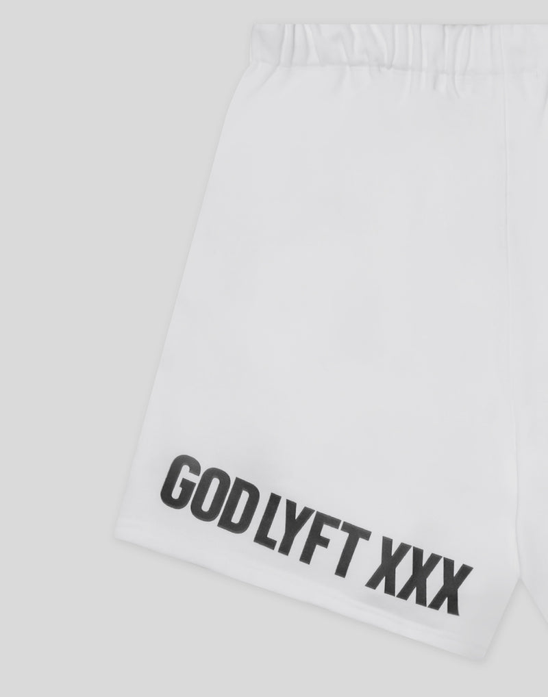 LÝFT × XXX Limited Sweat Shorts - White