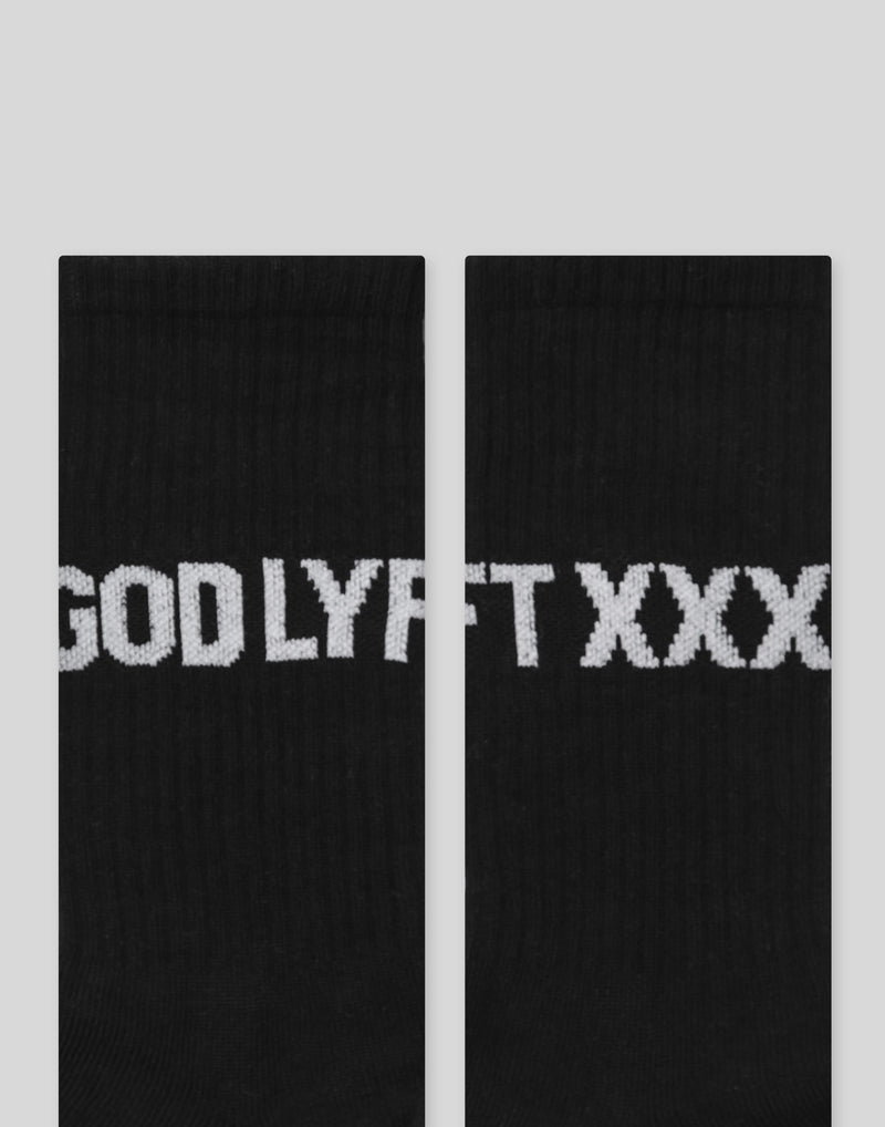 LÝFT × XXX Limited Socks - Black