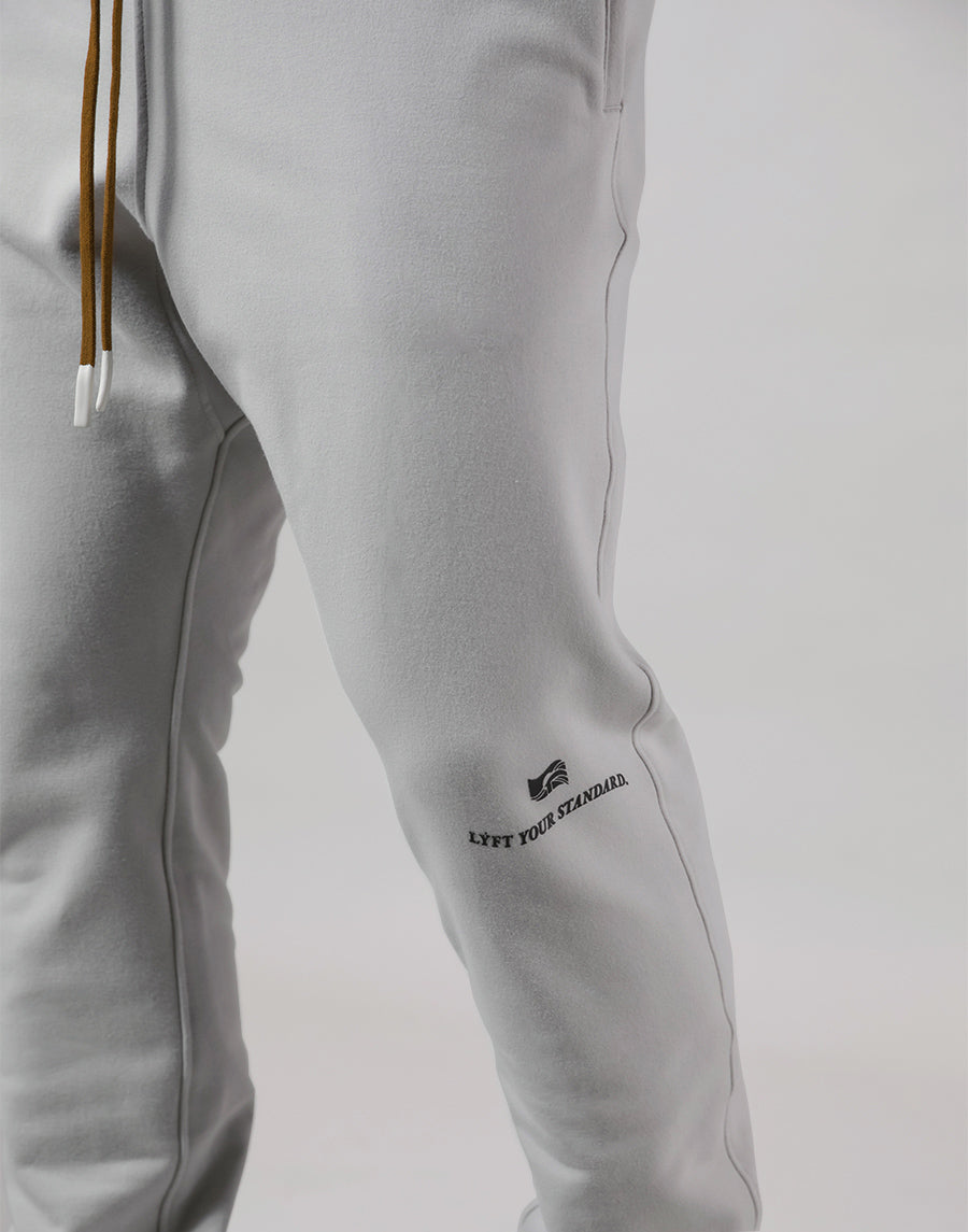 Message Wave Stretch Warm Sweat Pants - Ivory