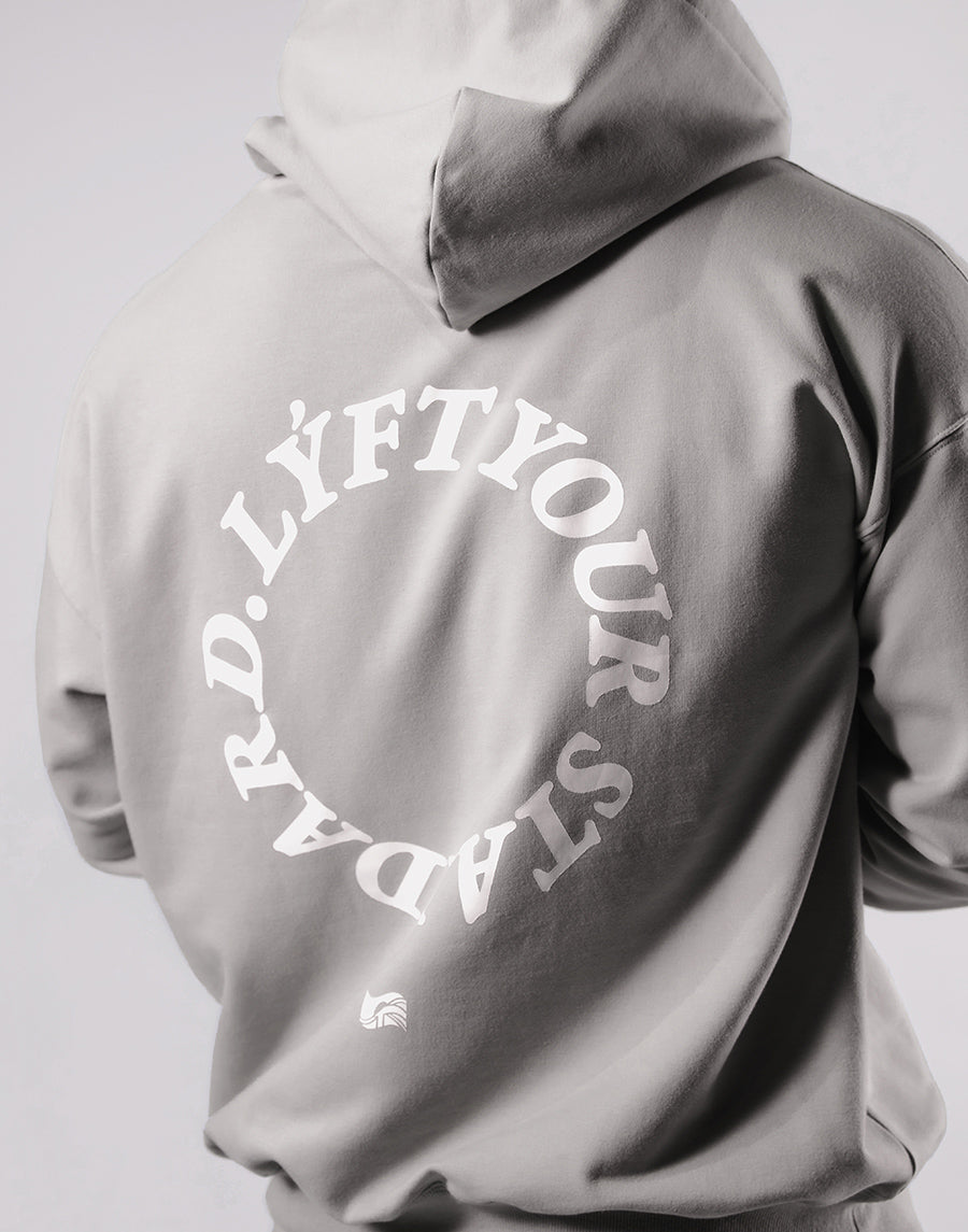 Message Ring Stretch Warm Pullover Hoodie - Grey – LÝFT