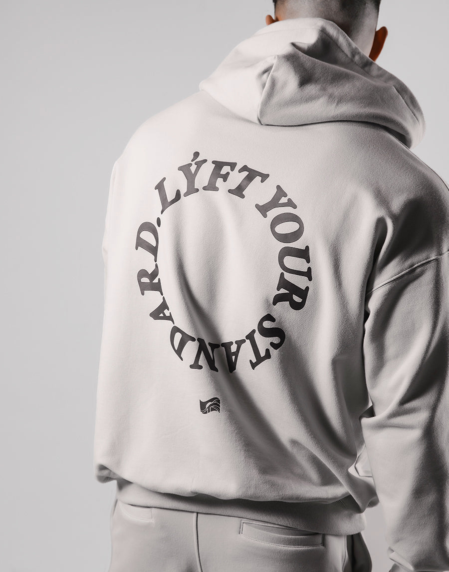 Message Ring Stretch Warm Pullover Hoodie - Ivory – LÝFT