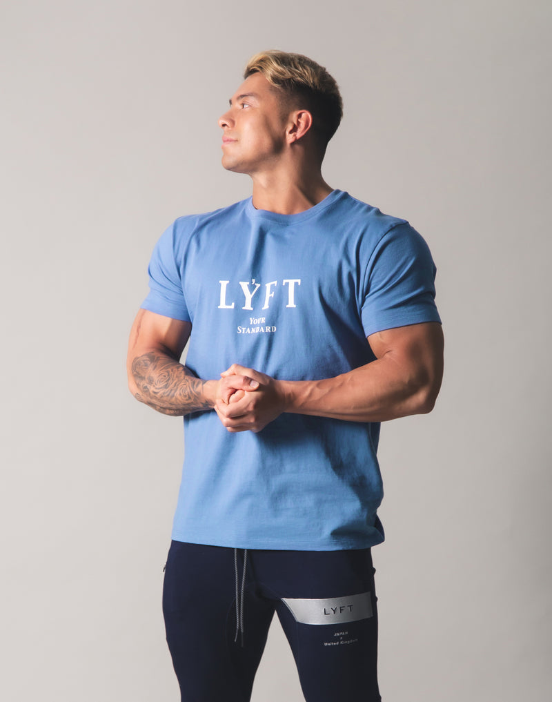 LYFT Tシャツ タンクトップ Lサイズ （ネイビー/グレー）
