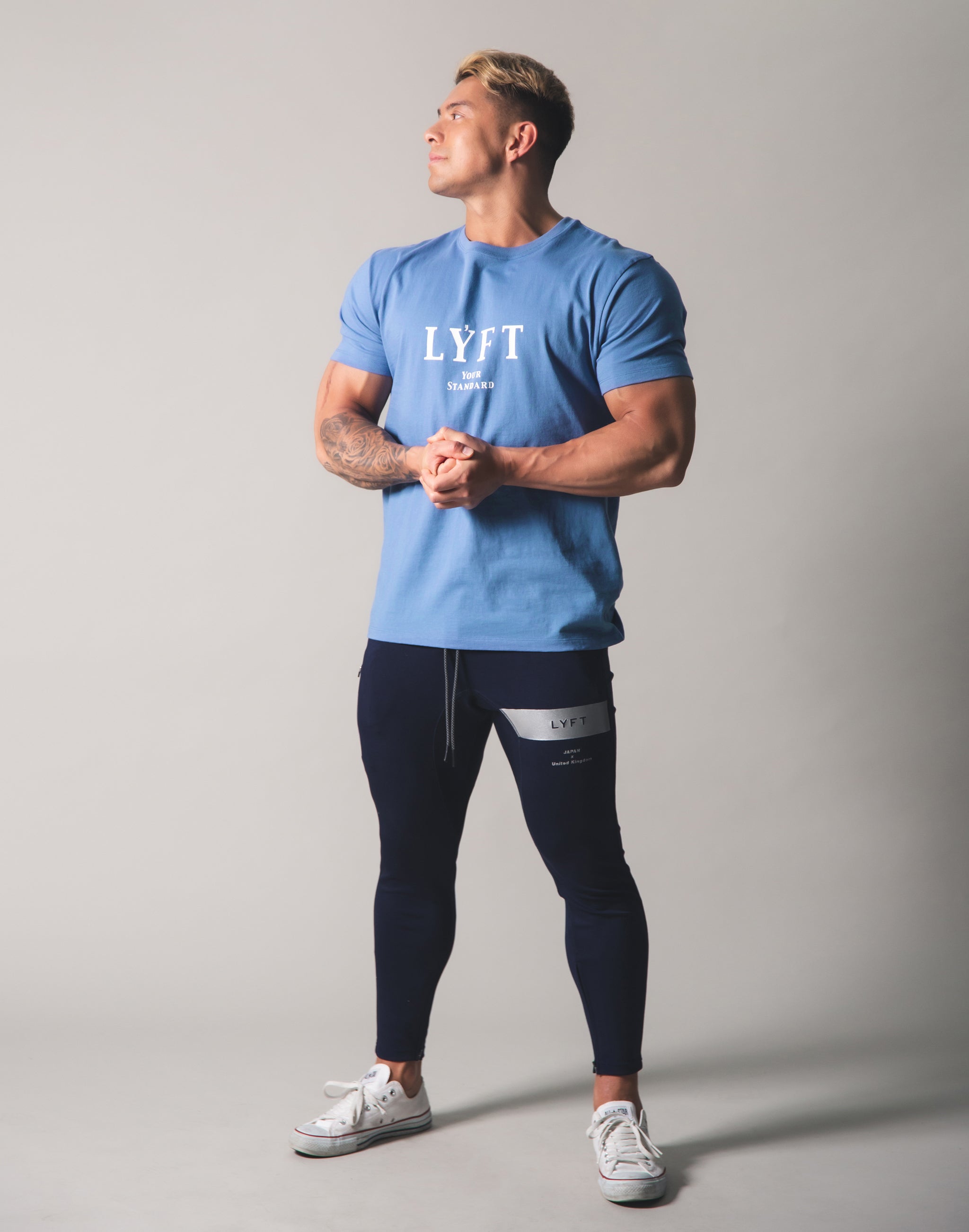 LYFT Logo Standard T-Shirt - L.Blue – LÝFT