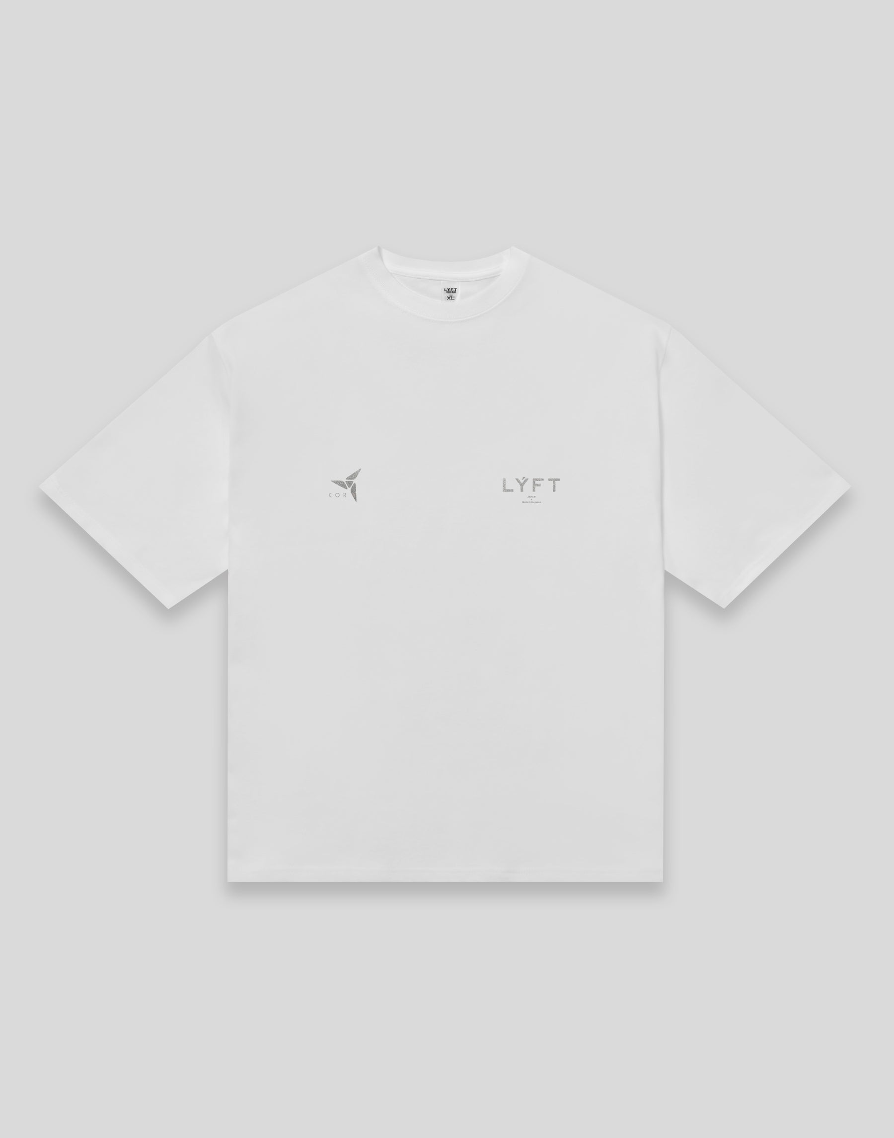 LÝFT × COR Limited Flag T-Shirt - White