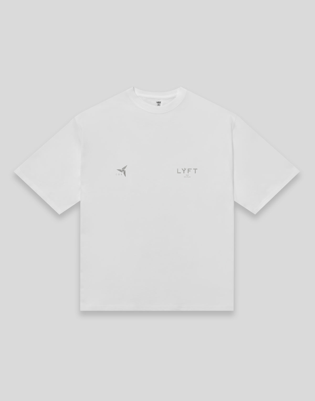 LÝFT × COR Limited Flag T-Shirt - White