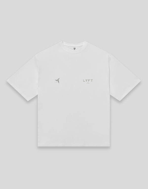 LÝFT × COR Limited Flag T-Shirt - White