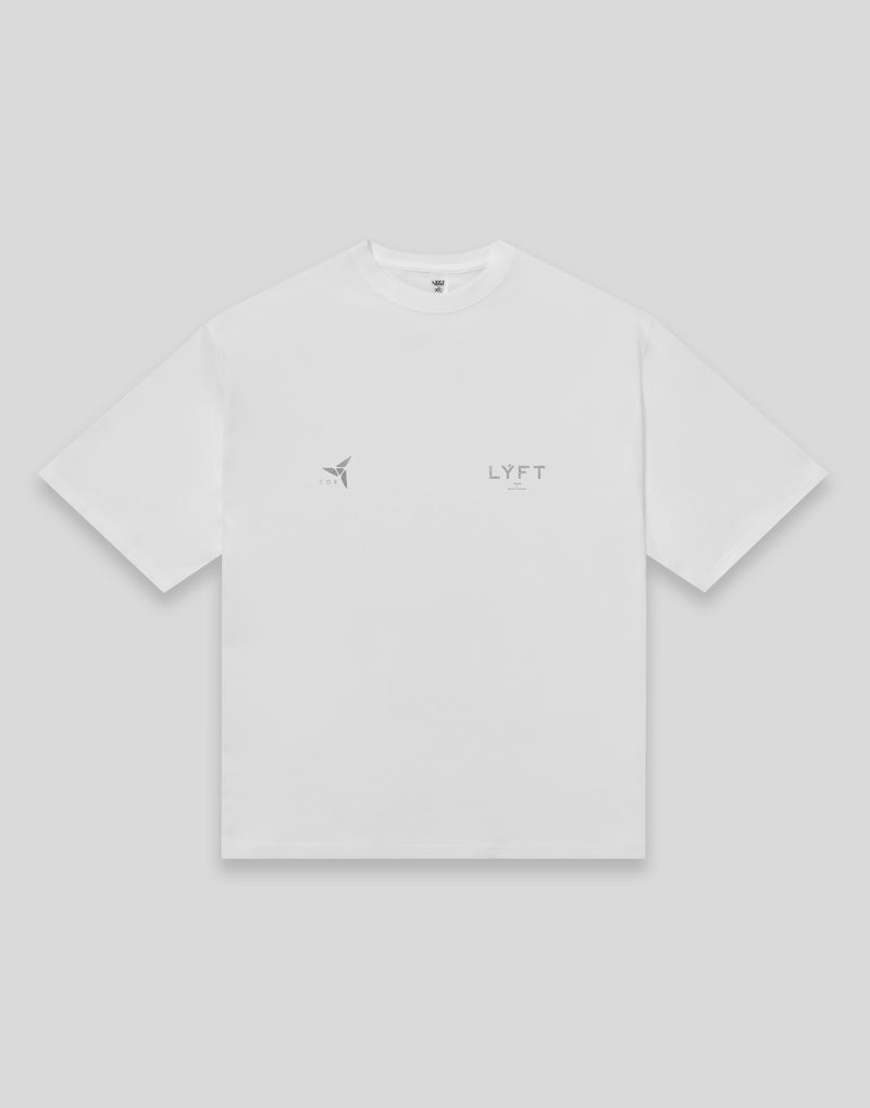 LÝFT × COR Limited Flag T-Shirt - White