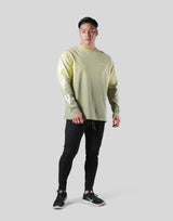Thunder Y Sleeve Long T-Shirt - Lime