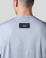 LÝFT Wappen Stretch Long T-Shirt - Grey