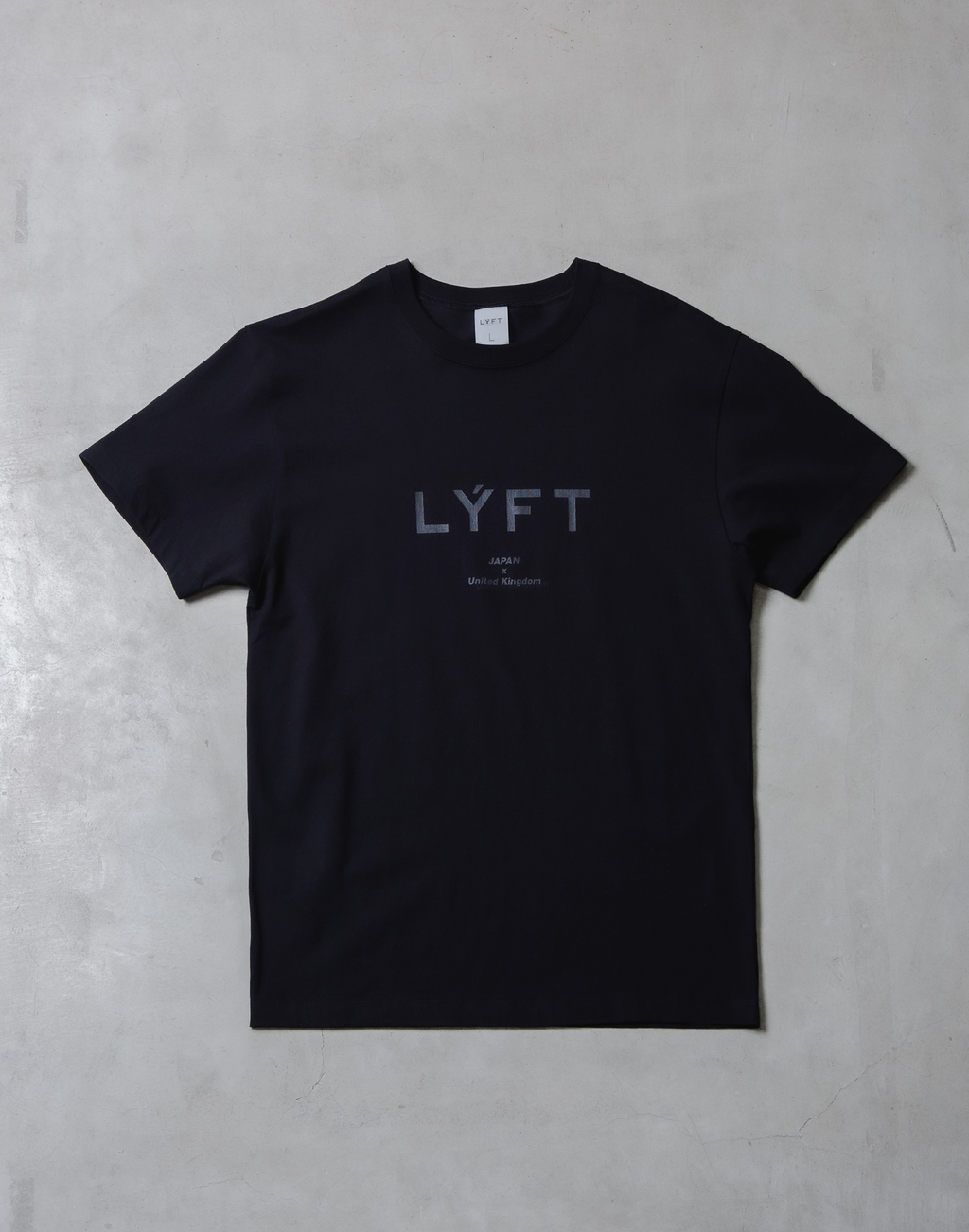 LYFT Tシャツ ブラック Lサイズ LÝFT Logo Standard T-Shirt - Black x Black