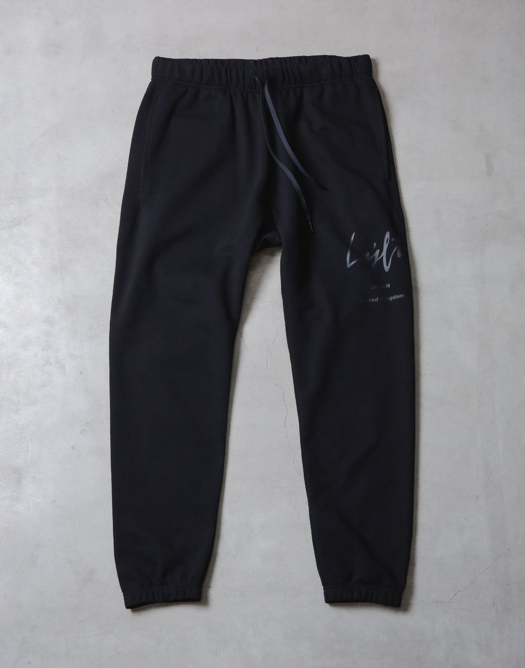 Script Logo Sweat Pants - Black x Balck – LÝFT