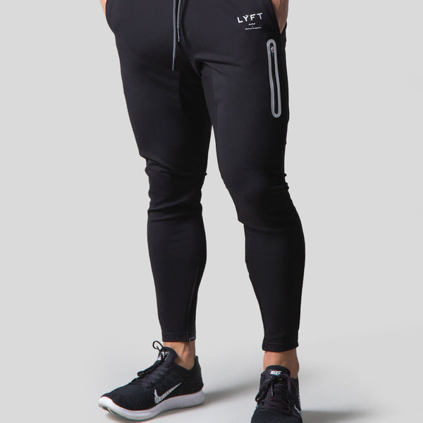 LÝFT 2WAY STRETCH UTILITY PANTS - BLACK