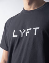 <transcy>LÝFT Big-size T-Shirt --Black</transcy>