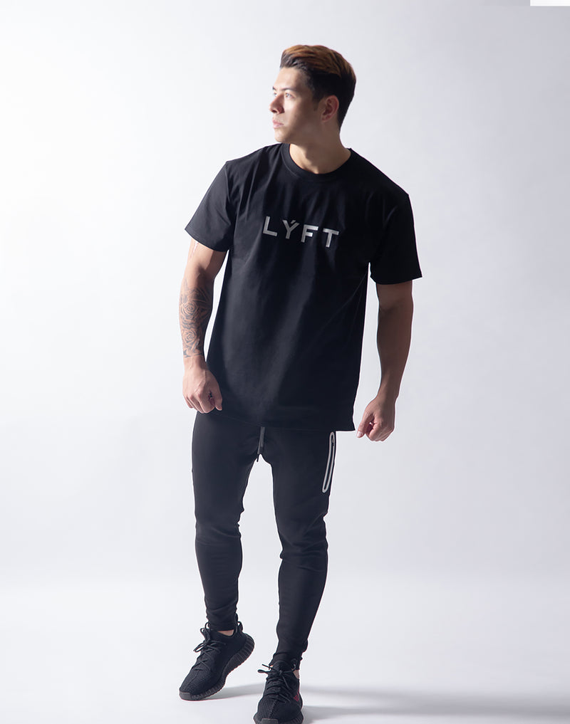 LÝFT Big-size T-Shirt - Black