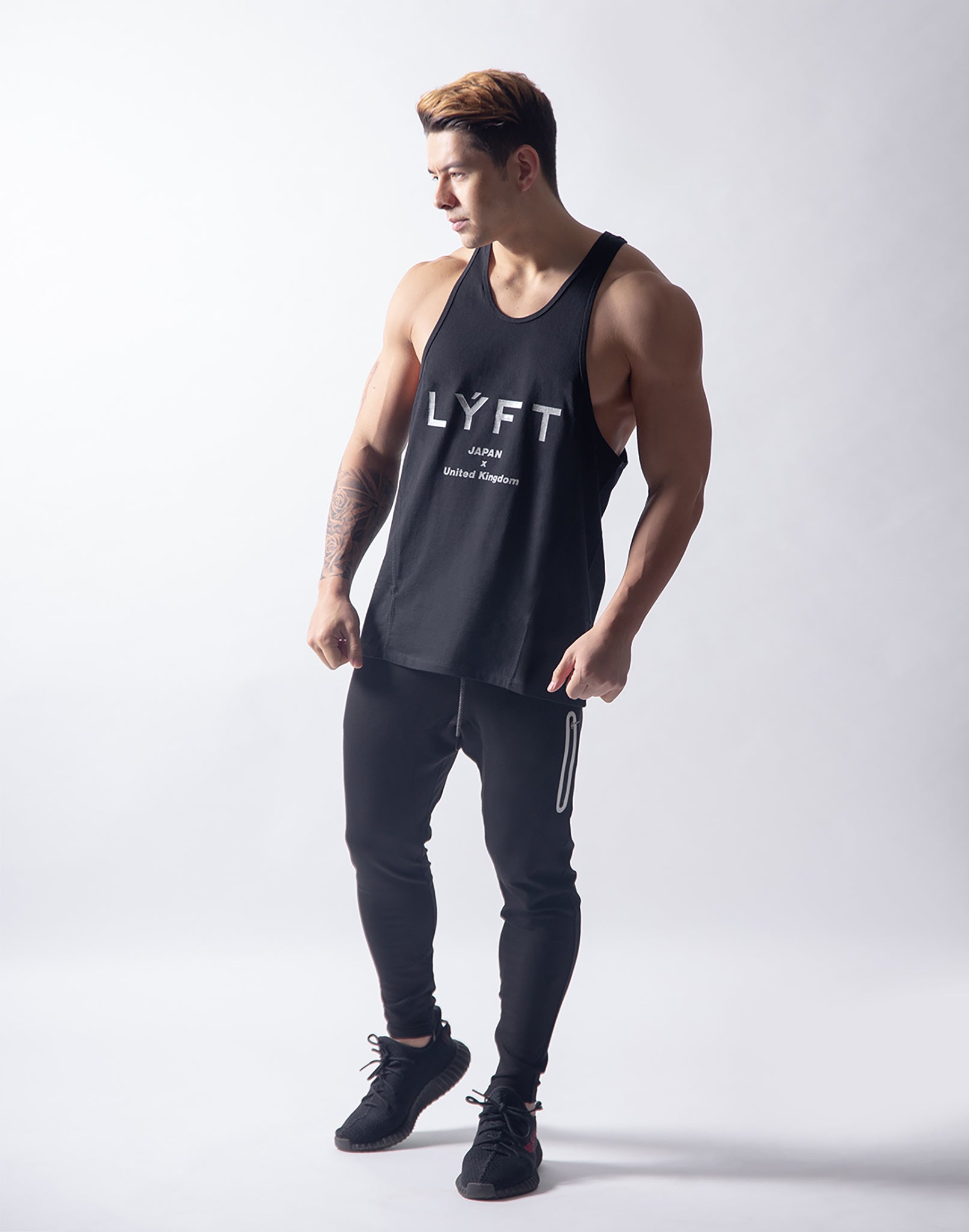 lyft LYFT タンクトップ3点セットと靴下 LYFT Training Tanktop - Black – LÝFT