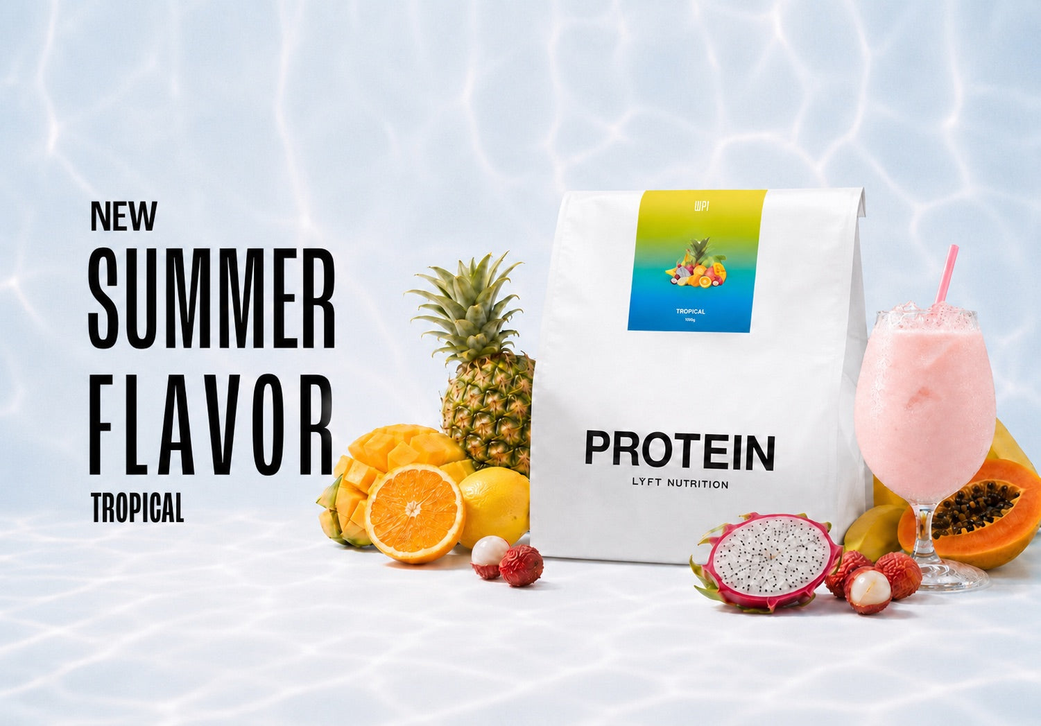 Whey Protein (WPI) - Tropical 新登場